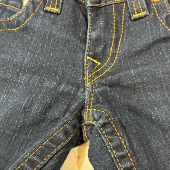 TRUE RELIGION BRAND JEANS “JOEY” boot cut flare Women's Blue Denim Pants 27 EUC - Picture 10 of 15